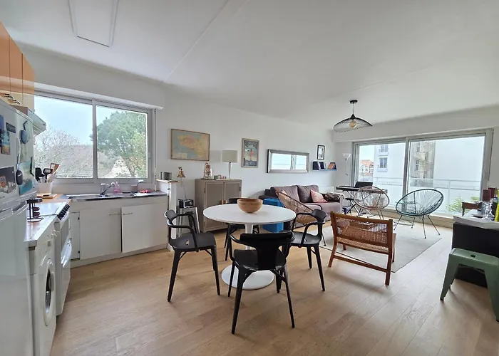 Daire Vue Pour 2 Avec Balcon Et Parking - Fr-1-364-186 Saint-Brévin-lʼOcéan