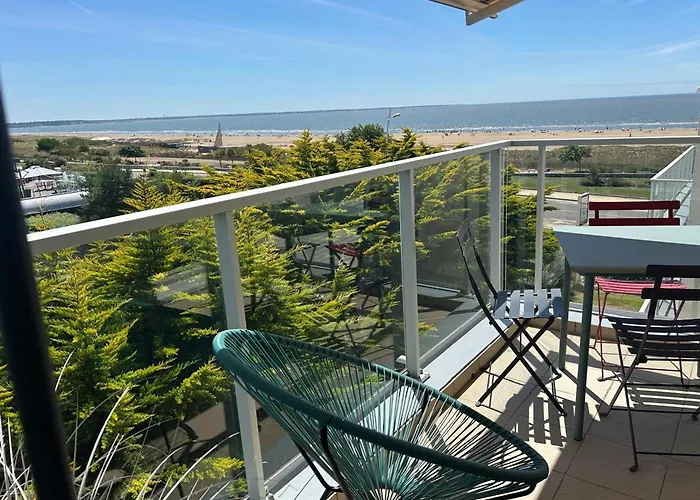 Daire Vue Pour 2 Avec Balcon Et Parking - Fr-1-364-186 Saint-Brévin-lʼOcéan